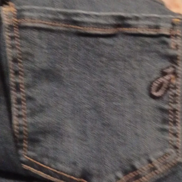 JAG jeans midrise boot leg sz. 14R Dark wash.
10” rise. 29” inseam 16”waist - Picture 7 of 11